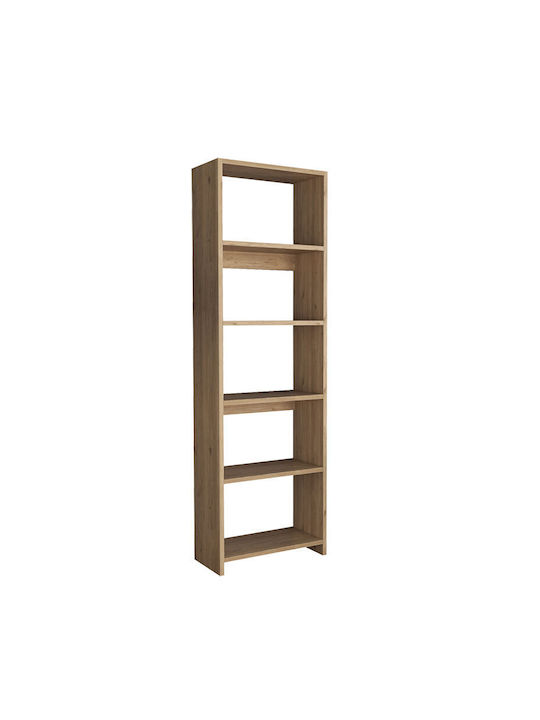 Bookcase Robelo Oak 48.6x22x160cm