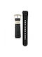 Seiko Rubber Strap Black 20mm