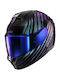 Shark Ridill 2 Assya Full Face Helmet with Pinlock and Sun Visor ECE 22.06 1540gr Black/Purple