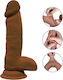 Mokko Toys Dildo Ρεαλιστικό Dildo Καφέ 21.5cm