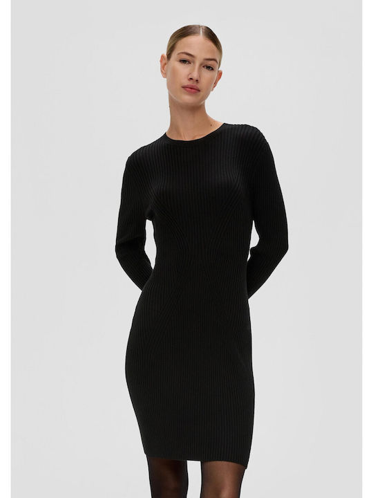 S.Oliver Mini Φόρεμα Μαύρο