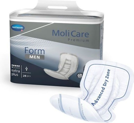 Hartmann Molicare Premium Form Produse pentru bărbați Pansamente pentru incontinență Normale 6 picături 28buc