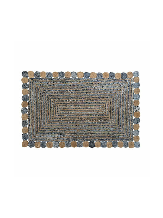 DKD Home Decor Rug Outdoor Rectangular Blue