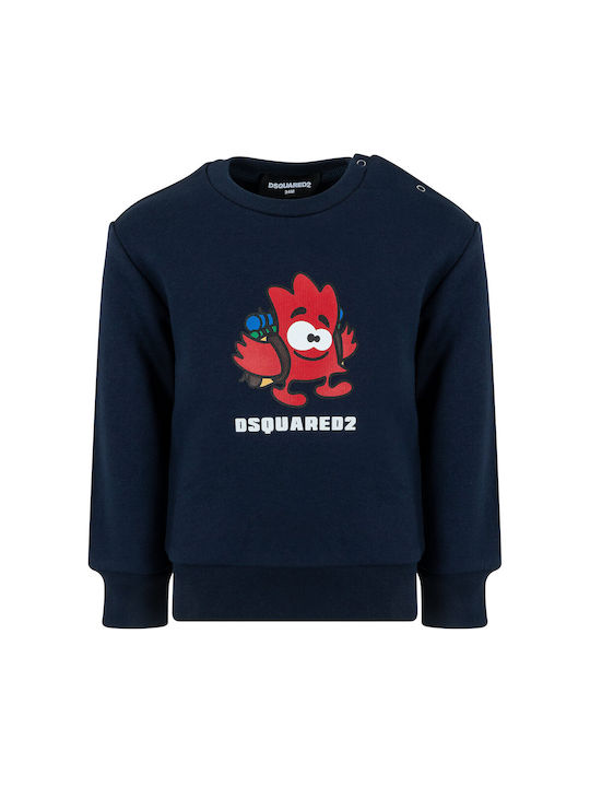 Dsquared2 Hanorac pentru copii Navy Blue