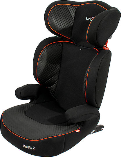 Just Baby Maxi Fix 2 Детско Столче за Кола High-back Booster с Isofix Черно 15-36 кг