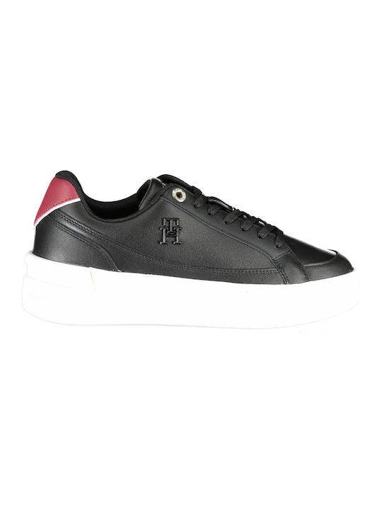 Tommy Hilfiger Γυναικεία Sneakers Μαύρα