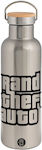 Koupakoupa Gta (grand Theft Auto) Kids Water Bottle Thermos Aluminium Silver 750ml