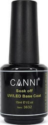 Canni Soak Off Uv Base Coat for Semi-Permanent Nail Polish 15ml Canni Soak Off Uv Base Coat for Semi-Permanent Nail Polish 15ml