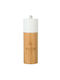 Estia Bamboo Essentials Manual Set Spice Mills made of Wood in White Color 16cm 1pcs