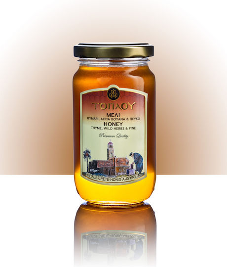 Savidakis Family Miere de pin Toplou Cimbru Plante Sălbatice 270gr 1buc