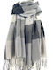 Paperinos Women's Wool Scarf Gray