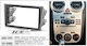 Ice Πρόσοψη 2 Din για GMC Terrain Mercedes-Benz R Opel Astra Scania R 2000-2006