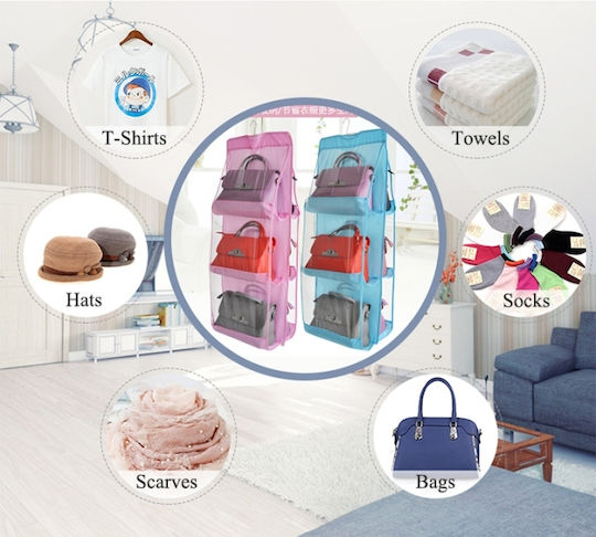 Hanging Storage Case for Bags 83x35x32cm 1pcs