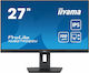 Iiyama ProLite XUB2792QSU-B6 IPS Монитор 27" QHD 2560x1440 с Време за Реакция 5мс GTG