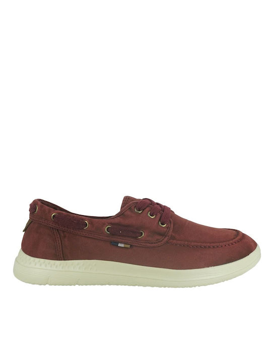 Wrangler Men's Moccasins Burgundy