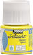 Pebeo Liquid Craft Paint Yellow Outline For Wood Fabric And Leather 45ml