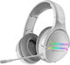 Phoenix Games Fără fir Over Ear Gaming Headset cu conexiune Bluetooth White