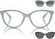 Emporio Armani Weiblich Kunststoff Brillenrahme...