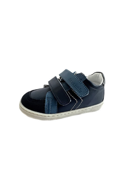 Crecendo Kids Sneakers Anatomic with Scratch Blue