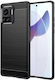 Techsuit Carbon Задна корица Силикон Черен (Motorola Edge 30 Ultra)
