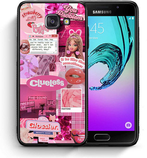 Smartfits Pink Love Back Cover Roz (Galaxy A5 2017)