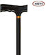 OrthoDynamic Walking Stick Black 26109