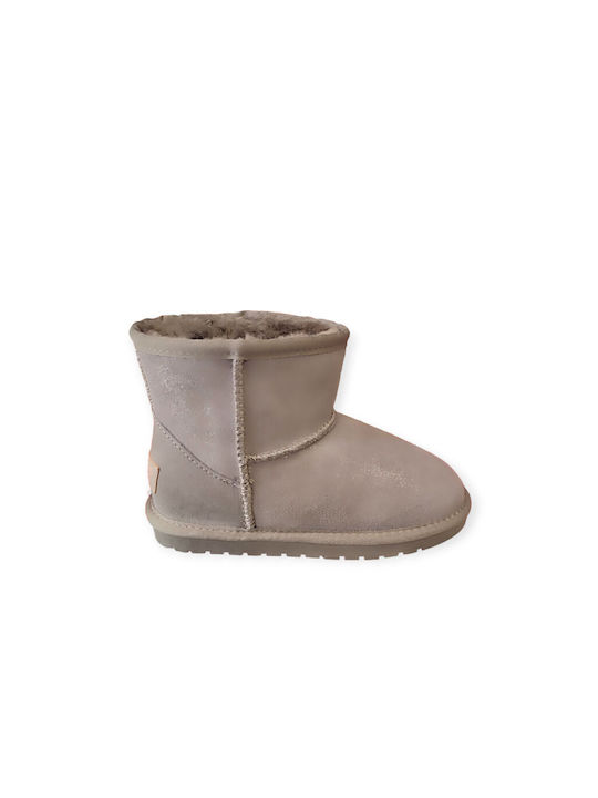 Gioseppo Kids Suede Boots Gray