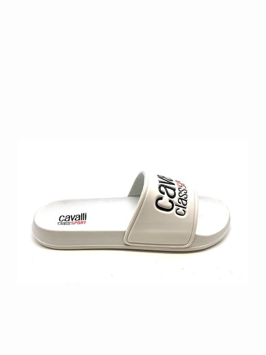 Cavalli BB Men's Slides White