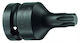 Gedore Bit-Stecknuss mit Torx-Bit und Antriebsvierkant 1/2'' Größe T60 1Stück