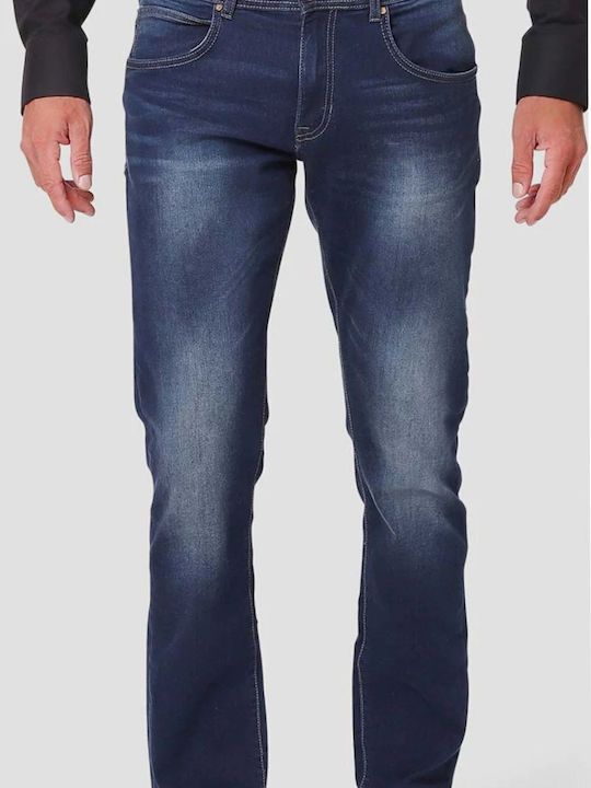 Pre End Herren Jeanshose in Gerader Linie Blue