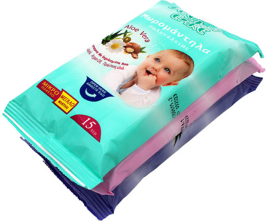 Бебешки кърпички 3x15бр