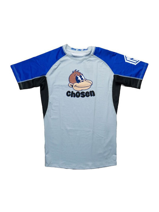 Chosen Endless Journey Short Sleeve Shirt CHRS126 for Jiu-Jitsu Gray