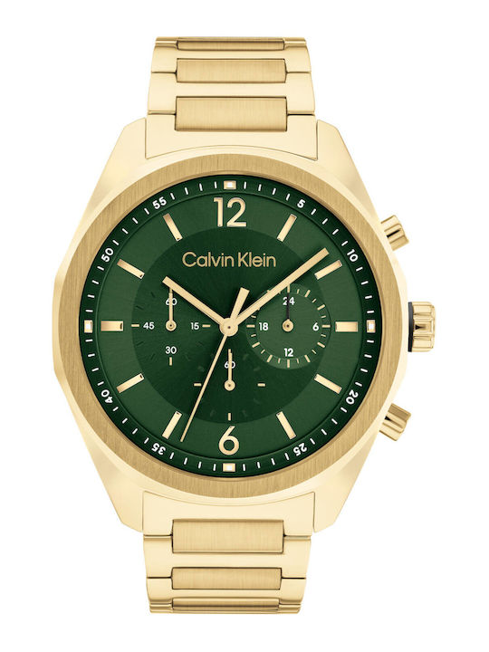 Calvin Klein Force Ανδρικό Ρολόι 45mm Χρονογράφ...
