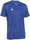 Sportliches Herrenbluse Kurzarm Blau