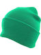 Beanie Unisex Beanie Gestrickt in Grün Farbe
