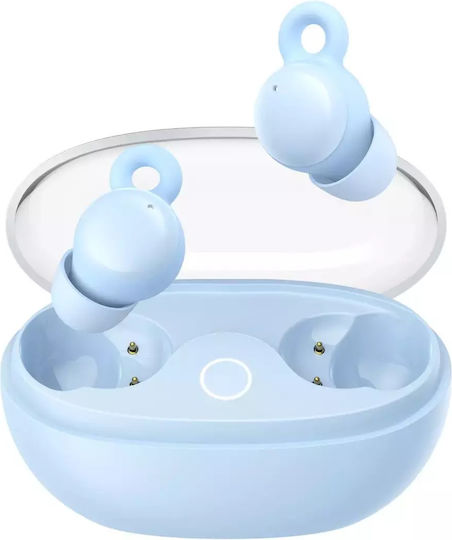 JR-TS3 In-ear Bluetooth Handsfree Earphones with Charging Case Blue