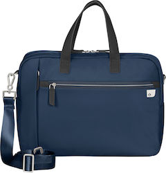 Samsonite Eco Wave Briefcase 2 Tasche Fall für Laptop in Blau Farbe