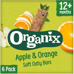 Organix Soft Oaty Bars 23gr για 12+ μηνών 6τμχ