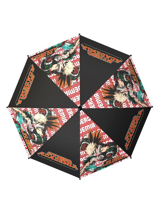 CyP Brands Ομπρέλα Βροχής Σπαστή Μαύρη