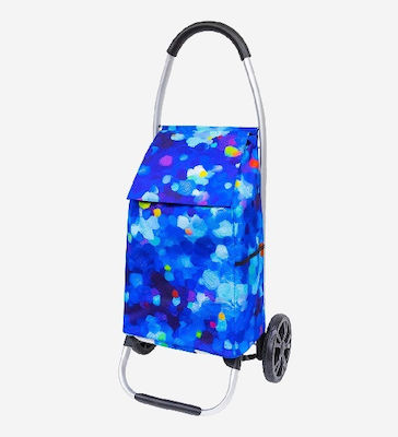 Shopping Trolley Blue 30x30x30cm