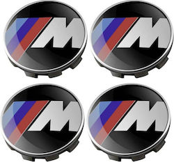 BMW Wheel Center Caps Bmw with 68mm Internal Diameter 4pcs