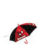 Spiderman Kinder Regenschirm Gebogener Handgriff Rot mit Durchmesser 43.5cm.