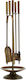 Zogometal Fireplace Tool Set with Stand Holder ...