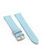 Diloy Straps Lederriemen Hellblau 16mm