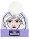 Frozen Kinder Beanie Gestrickt Lila