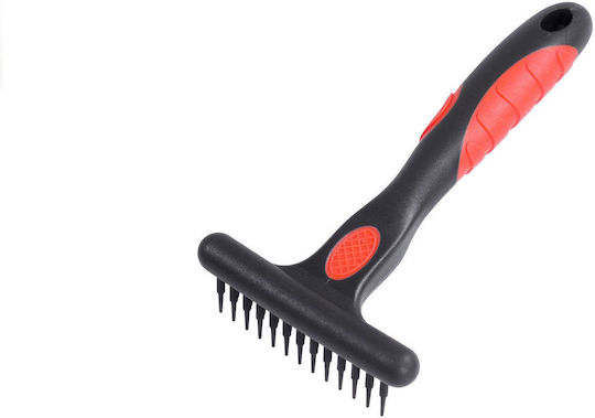 Rosewood Comb Small Dogs for Coat Grooming Burgundy