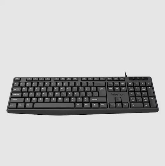 Meetion MT-K200 Само клавиатура Английски US Кафяв
