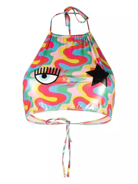 Chiara Ferragni Bikini Triunghi Multicolour