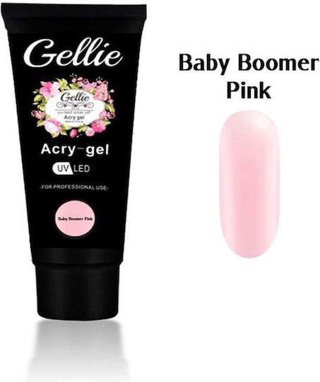 Gellie Acrygel Gel pentru Unghii Boomer Pink 60ml