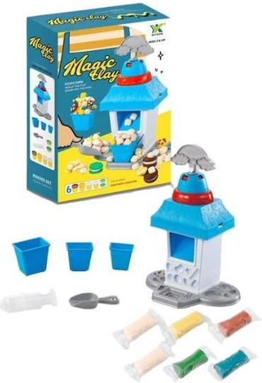 Trademarkt Knetmasse - Spiel Pop Corn Machine 6Stück